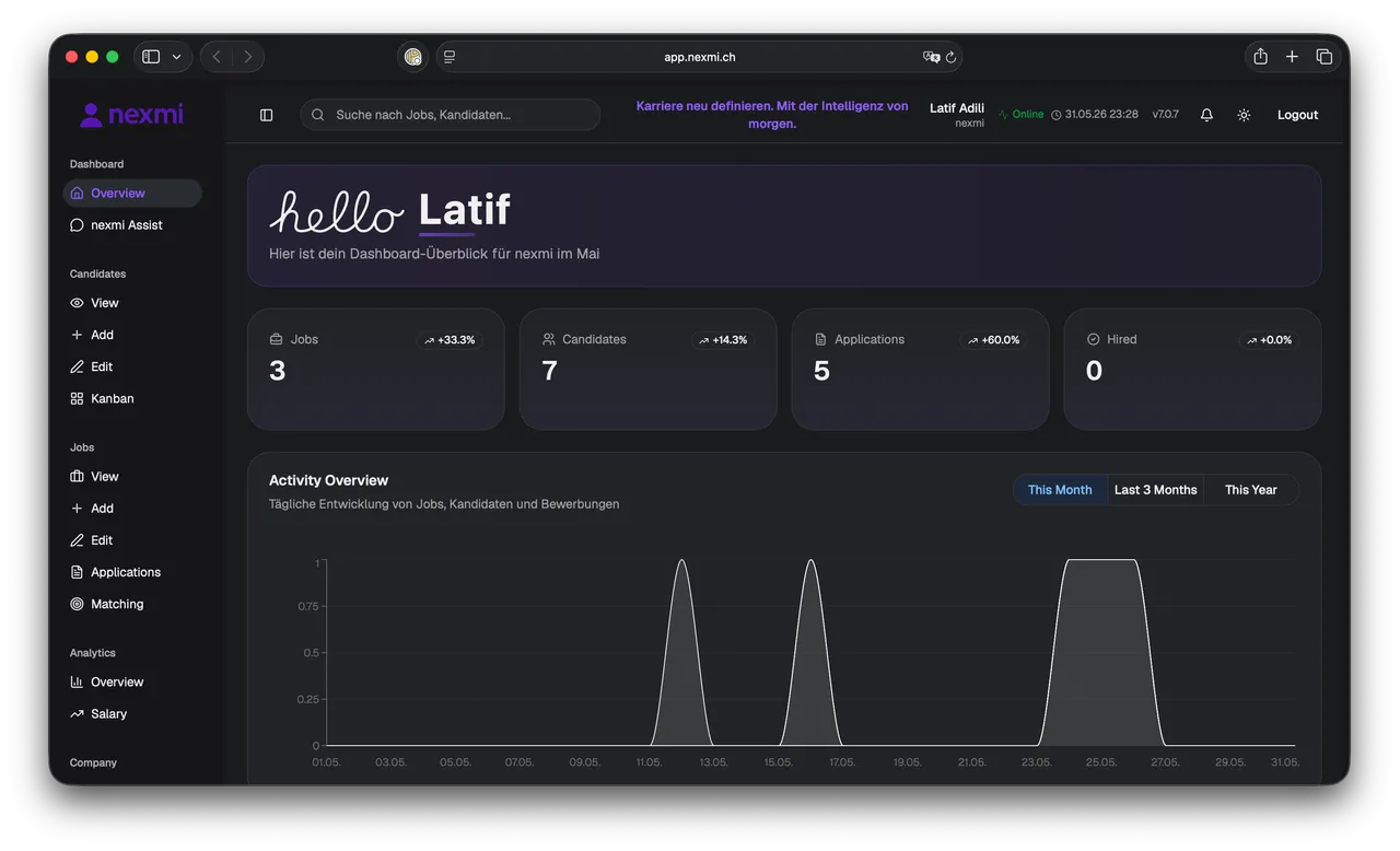 Nexmi Screenshot