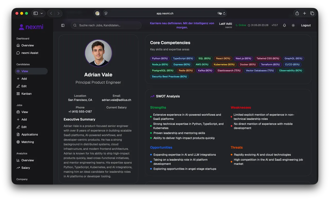 Nexmi Screenshot